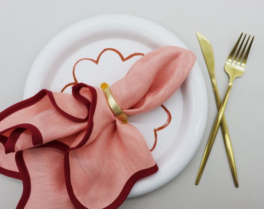 Yellow Flower Summer Fruit Plate