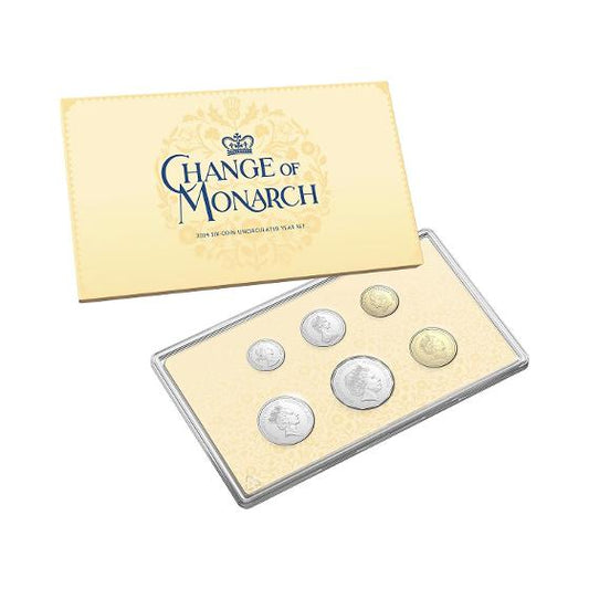 Coin Change Of Monarch 6 Coin Pack Set 2024