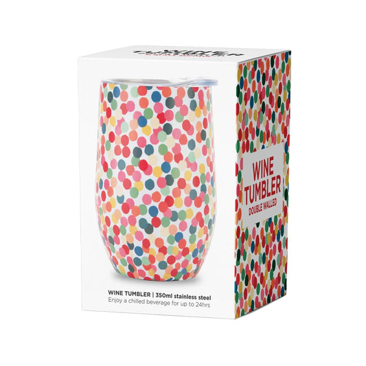 Wine Tumbler - Confetti