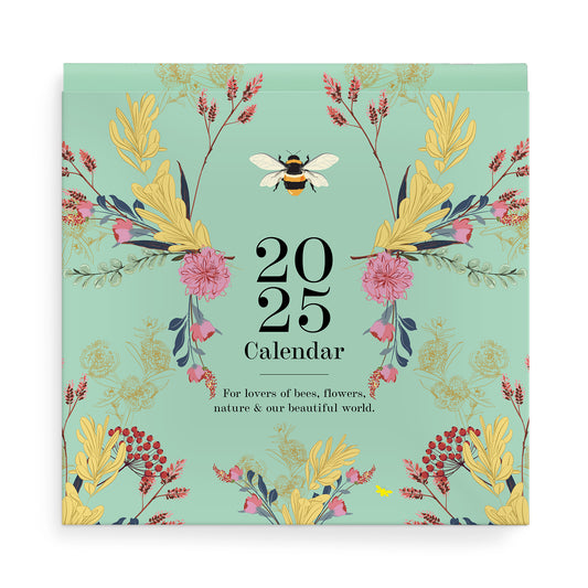 Affirmations Bee Wall Calendar 2025