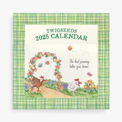 Twigseeds 2025 Wall Calendar