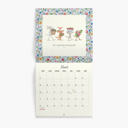 Twigseeds 2025 Wall Calendar