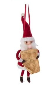 Wool Santa Christmas Decoration