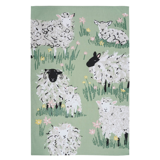 Woolly Sheep Tea Towel - Ulster Weavers