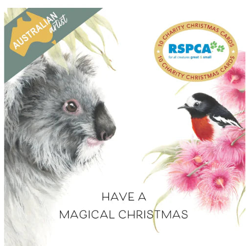 Christmas Charity Boxed Cards - Magical Christmas Rspca