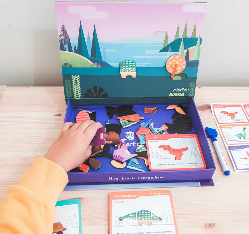 Dino World Magnetic Art Case