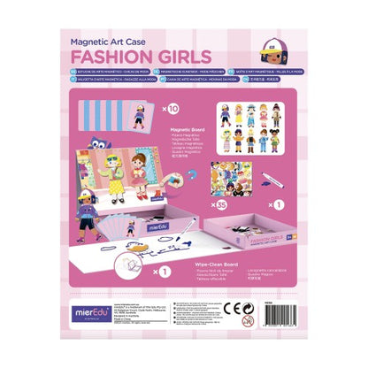 Fashion Girls Magnetic Art Case