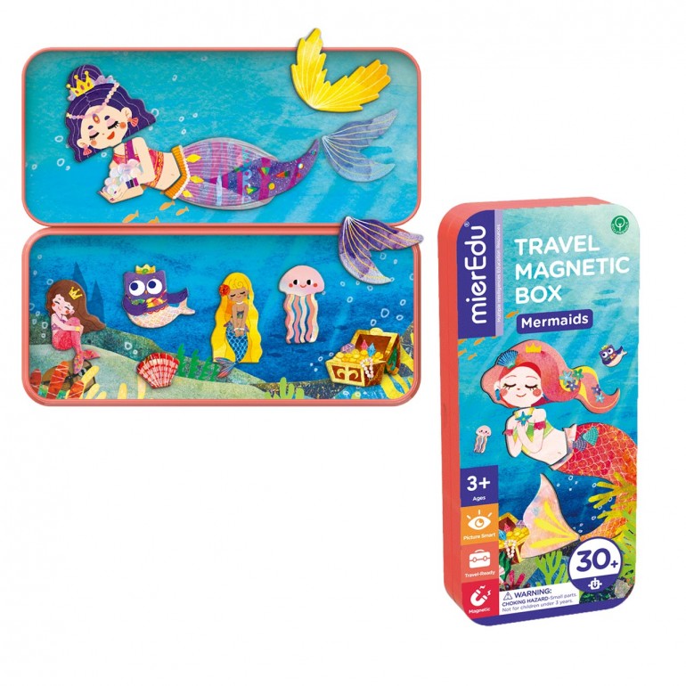 Magnetic Puzzle Box - Mermaids