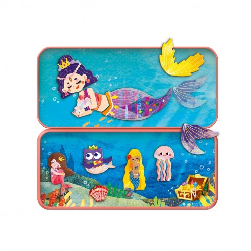 Magnetic Puzzle Box - Mermaids