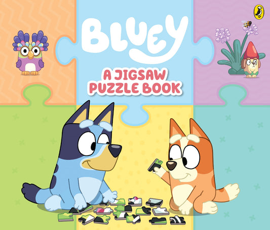 Bluey: A Jigsaw Puzzle Book