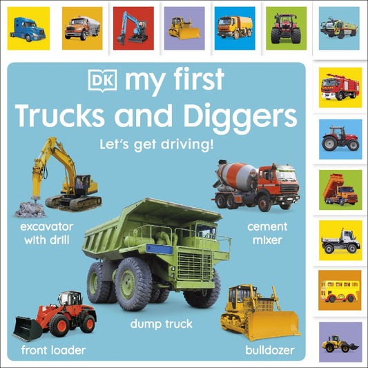 My First Trucks & Diggers Let's Get Driving