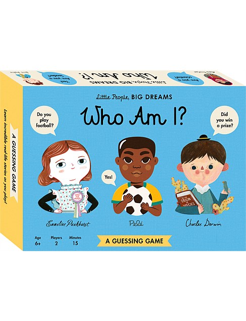 Little People Big Dreams Who Am I? Guessing Game