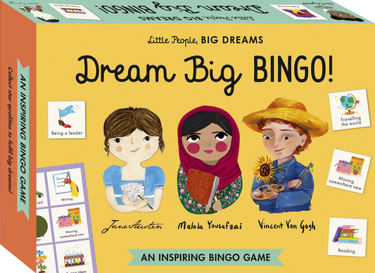 Little People, Big Dreams: Dream Big Bingo!