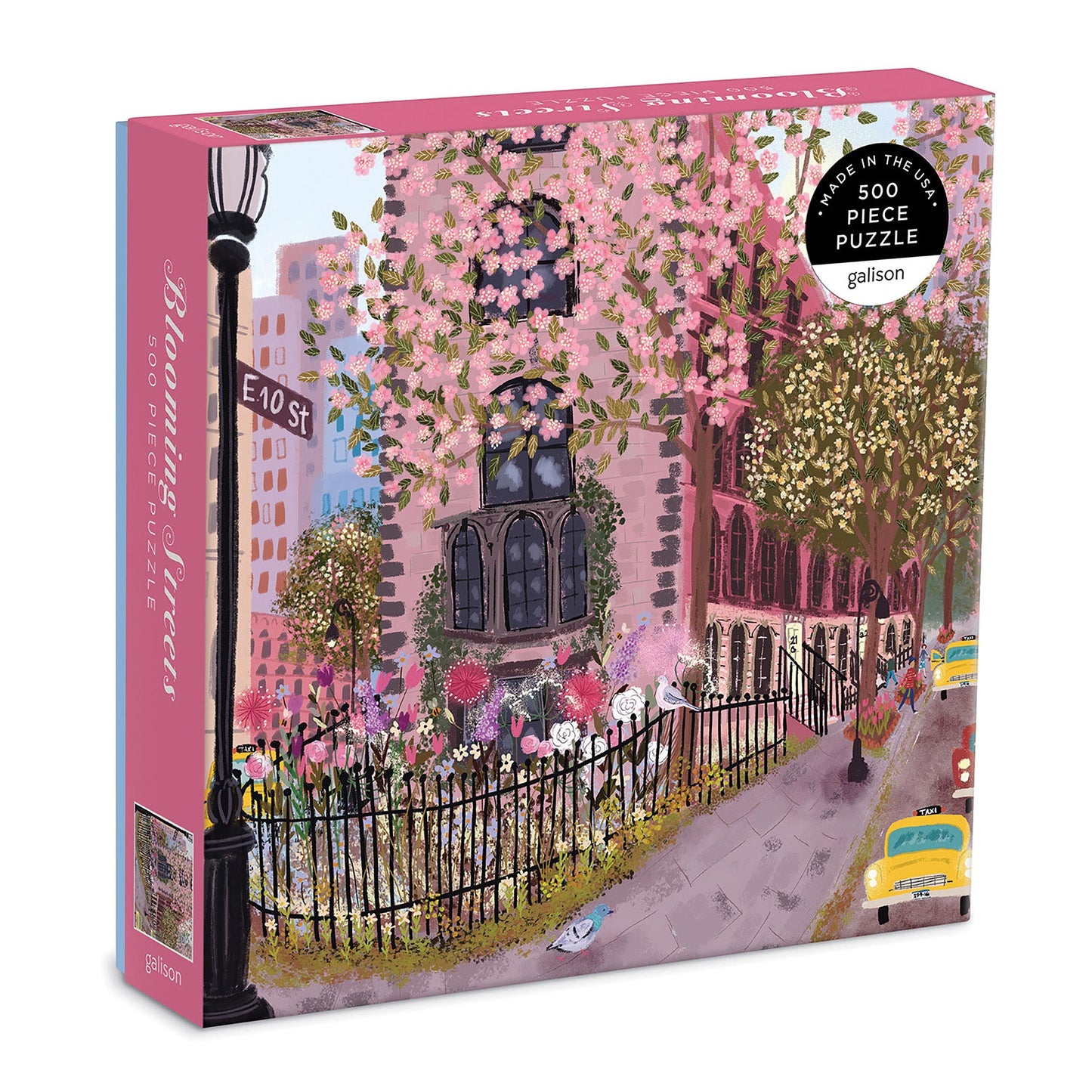 Puzzle 500pc Blooming Streets