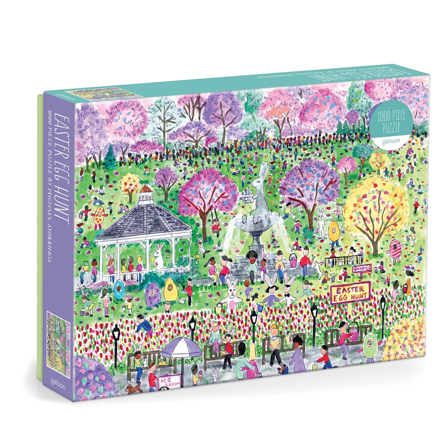 Michael Storrings Easter Egg Hunt 1000 Piece Jigsaw Puzzle