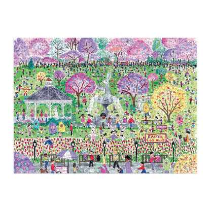 Michael Storrings Easter Egg Hunt 1000 Piece Jigsaw Puzzle