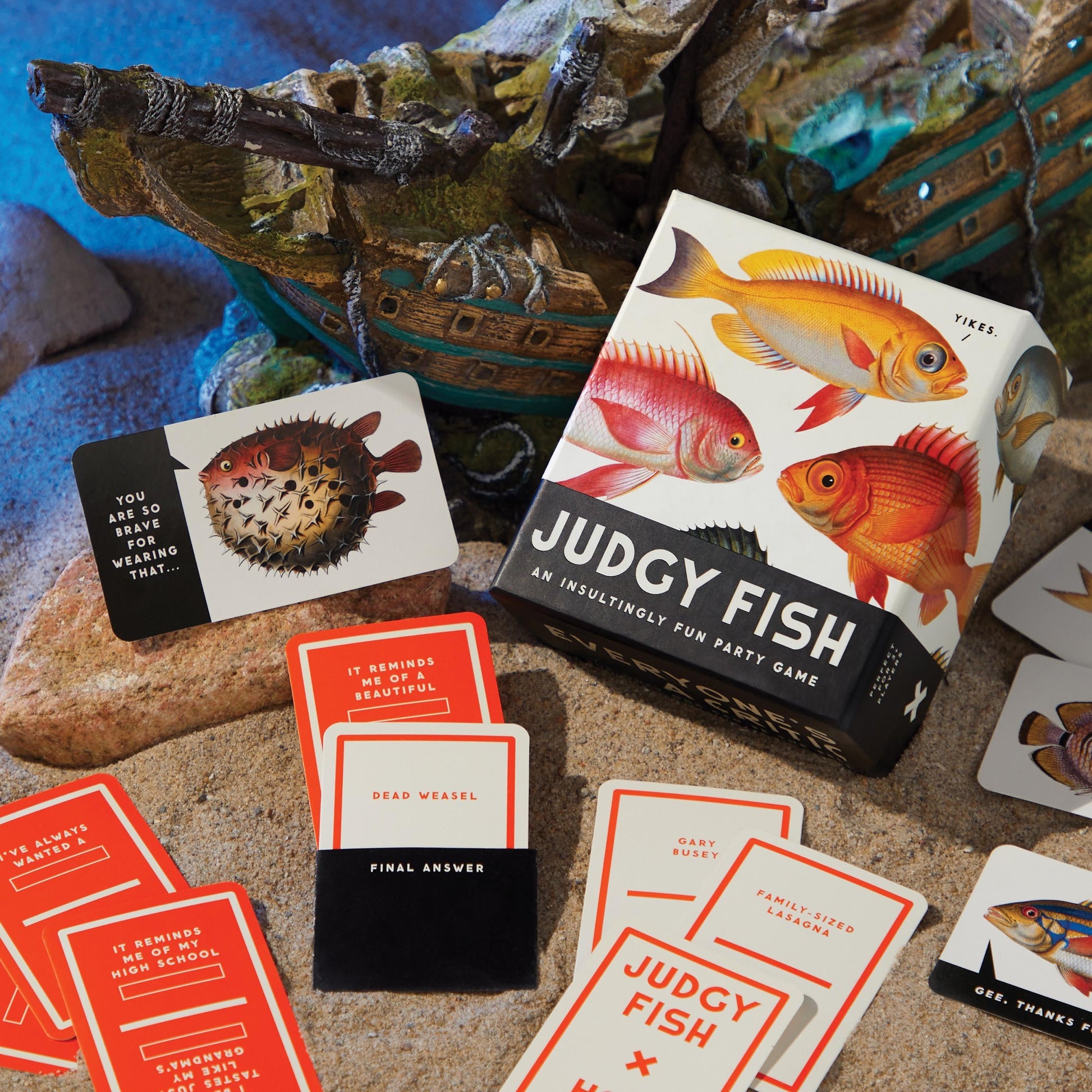 Judgy Fish Social Game - Brass Monkey