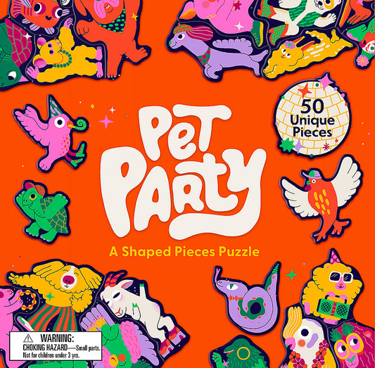 Pet Party Puzzle 50pc