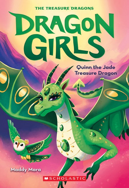 Quinn The Jade Treasure Dragon (dragon Girls #6) - Maddy Mara