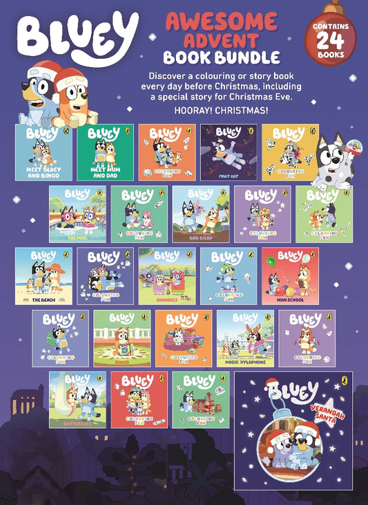 Bluey Advent Calendar Book Collection