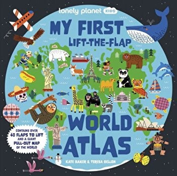  My First Lift-the-flap World Atlas - Lonely Planet Kids