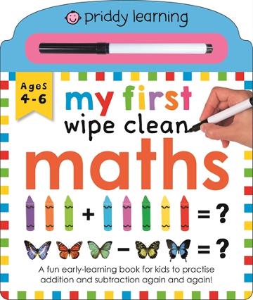 My First Wipe Clean : Maths - Roger Priddy