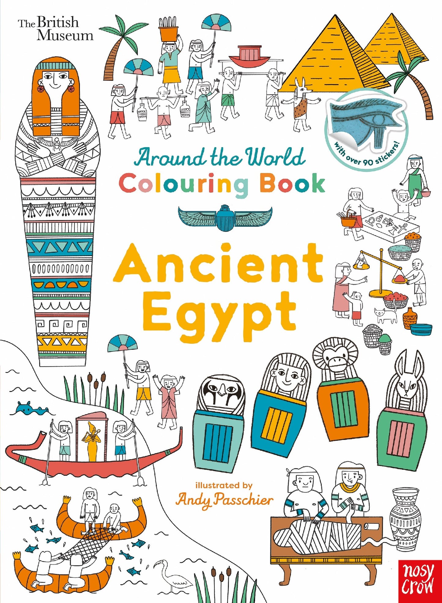 Ancient Egypt (around The World Colouring)