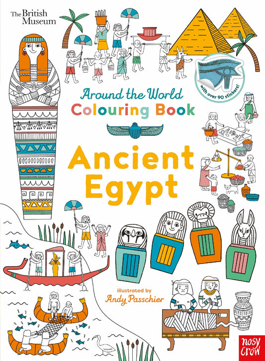 Ancient Egypt (around The World Colouring)