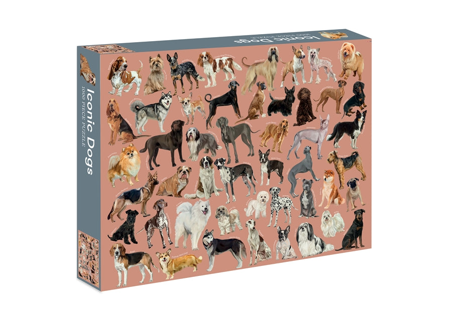 Iconic Dogs 1000pc Puzzle