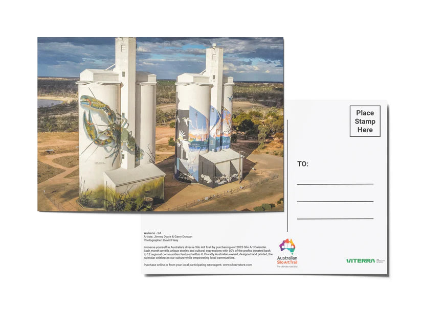 Silo Art Postcard Pk 12