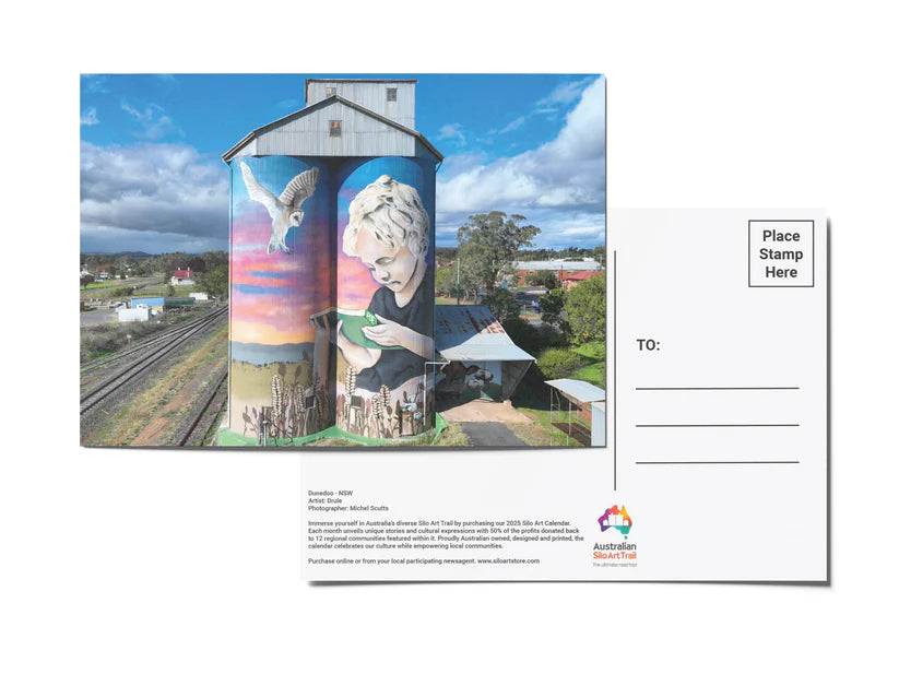 Silo Art Postcard Pk 12