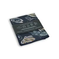 Coastal Flora Pocket Square Handkerchief