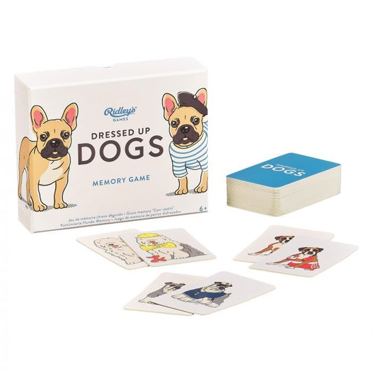 Dressed Up Dogs Memory Game