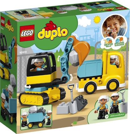 Lego 10931 Duplo Truck And Tracked Excavator Age 2+