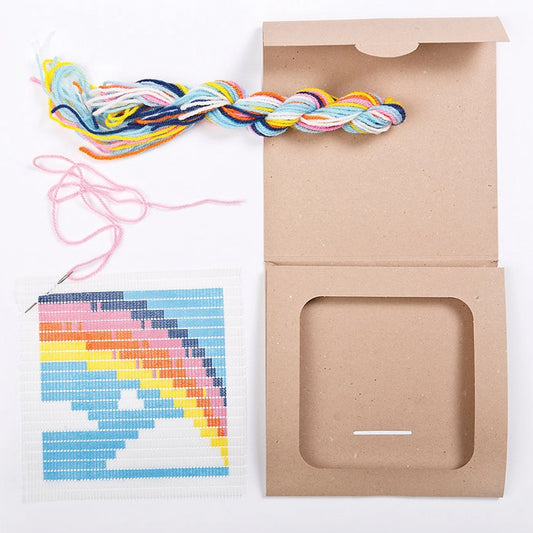 Needlepoint Rainbow Picture Frame Kit
