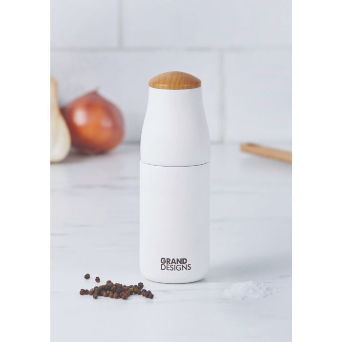 Grand Designs Salt And Pepper Mill - White